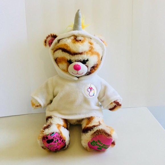 Build-A-Bear Other - BAB Girl Scout S’mores Bear Plush 15” Caramel Swirl S'mores with Unicorn Hoodie